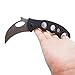 MASALONG Big White Shark Claw Folding Teeth Knife (Stone wash Fox)