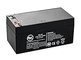 B&B BP3-12 (5.28 x 2.64 x 2.60) 12V 3.2Ah UPS Battery - This is an AJC Brand Replacement