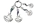 Ganz Silver Tone Mermaid Decorative Set Measuring Spoon, One Size,