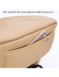 King   Cojín para asiento de coche sin respaldo, apto para todas las estaciones de coches grandes y de tamaño mediano