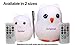 Goodnight Owl Junior Rechargable Night Light for Kids & Toddlers - Multi-Color LEDs (9 Colors!), Remote Control, BPA-Free Silicone, 9 Levels of Brightness, Auto-Off Timer. Super Cute and Fun!
