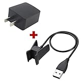 Fitbit Alta Cable Charger, Replacement Fitbit Alta USB Charging Cable + 500mA Fitbit Alta Charger Adapter for Fitbit Alta Smart Fitness Tracker Watch by FimiTech