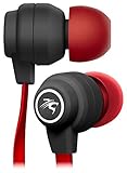 Sentey® In-ear Headphones Earphones Amplitude X180 (Black/red) with In-line MIC Ls-4105 Earbuds Better Bass Match Any Apple Iphone Ipad Ipod Smartphone Samsung Galaxy and Music Player - Gaming or Music Use Best Match Earphones in Ear Pc and Music Headset for Men / Woman / Girls and Boys / Kids