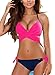 ACHICGIRL Women's Fashion Bandage Side Tie Bikini Set