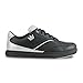 Brunswick Vapor Mens Bowling Shoe Black/Silver, 12.0