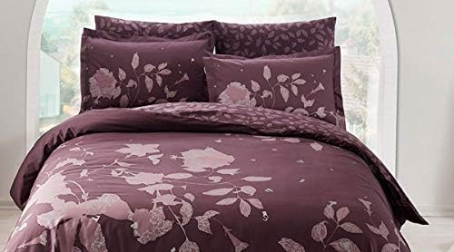 Tac Saten Delux Sheily Cift Kisilik Nevresim Takimi Murdum Amazon Com Tr