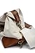Margaritaville Unisex Weekender Duffle Shoulder Bag With Detachable Strap Plain Natural Crème Brown