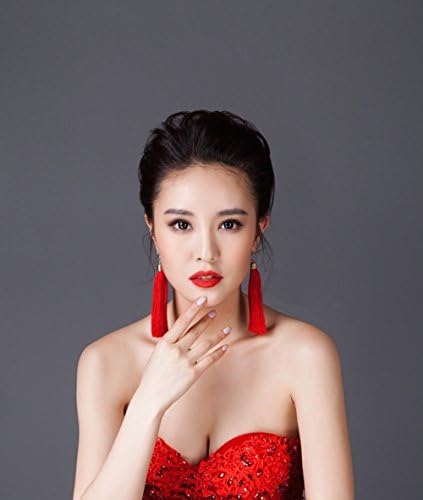 Trendy Silk Tassel Earrings