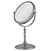 Zadro Two-Sided Vanity Swivel Mirror, Satin Nickel