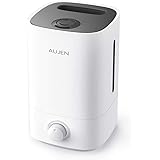 加湿器 卓上 令和最強版 AUJEN 3.5Ｌ 大容量 超音波式 上から注水 低騒音 48時間連続稼働 静音 省エネ 空焚き防止 乾燥対策 360°回転 お手入れ簡単 ハンドル付き 持ち運び楽々 オフィス/会社/家庭用 ブルー