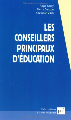 Les  conseillers principaux d'éducation