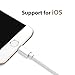 Lightning to 3.5 mm Headphone Jack Adapter, Connector for iPhone X/iPhone 8/8 plus/iPhone 7/7 plus, Support for Music Control & Calling Function (Supports iOS 10.3/iOS 11 or Later)(White)