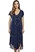Riviera Sun 21600-DARKDENIM-XL Dress/Dresses For Women