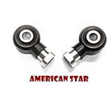 American Star 4130 Chromoly Heavy Duty OEM Style Polaris RZR & Ranger Tie Rod Ends for RZR XP 900 11-up, RZR 800 08-14, RZR 570 12-17,Ranger 400 10-14, Ranger 500 04-up, Ranger 700 05-13, Ranger 800 09-14, Ranger 900 12-14, RZR 900 11-14, Sportsman Ace 325-570-900 14-up.