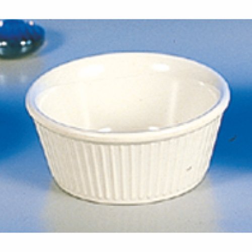 (Pack of 12) 2 Oz. Fluted Melamine Ramekin / Sauce Cup MultiColor