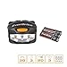 EverBrite LED Mini Flashlights Headlamp for Running, Camping, Reading, Fishing, Hunting, Walking, Jogging Head Light Durable, Lightweight Batteries Included