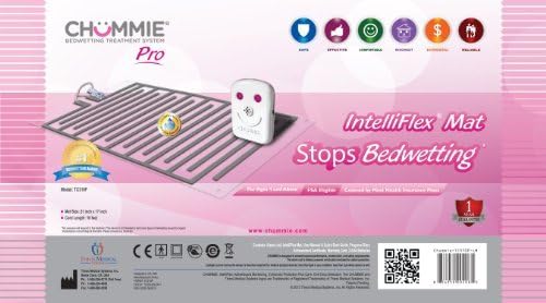 Chummie Pro Bedside Bedwetting Alarm for Children, Teens Adults and Deep Sleepers - Comfortable and Effective Bedwetting Treatment System, Pink by Chummie