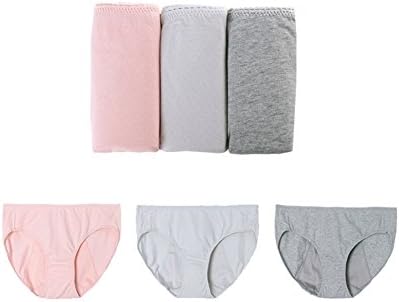 JAJU Women's Cotton Period Menstrual Sanitary Protective Panties Pink Pack Of 3 (Medium)