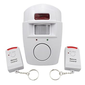 Amazon.com: 105dB Seguridad Sirena de alarma con detector de ...