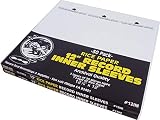 (100) 12" Record Inner Sleeves - 3-Layers of Archival Quality, Anti-Static HDPE with Rice Paper Enclosed Insert for Extra Rigidity #12IM