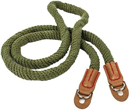 Guoshang Camera Strap Soft Cotton Vintage Universal Shoulder Neck Belt Strap Camera Hand Strap Heavy Duty Safety Wrist Strap