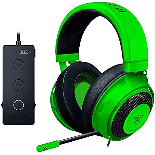 Casque De Jeu Filaire Razer Kraken Tournament Edition Avec Contrôle Audio Et Audio Spatial Thx, Filaire - Vert