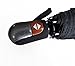 Umenice Automaitc Travel Umbrella Windproof with 210t Fabric Black