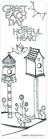 Wellspring Gift Bookmark Double-Sided Heavy Cardstock 2 x 6-inch, Multi-Colour, 0.06 x 5.72 x 20.32 cm
