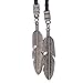 Kissvian Native American Bolo Tie Novelty Artificial Sapphire Necktie for Men