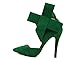 Z&L Fashion Women's Pointy Toe High Heel Stiletto Big Bow Pumps Green Size 8.5