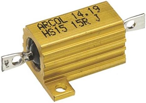 15W Ohmite/Arcol Aluminum 1% Mil-Spec Wirewound Resistor, 4 Ohm