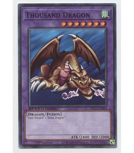 Amazon.com: Yu-Gi-Oh! - Baby Dragon (MRD-061) - Metal