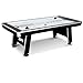 ESPN Air Hockey Arcade Game: Silver Streak Professional Sports Table Set with Equipment - 4 Pushers 4 Pucks and Touch Screen LED Score Keeper - 8 Foot