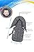 Infant Head Support - Newborn Baby Accessories - Cotton Car Seat Cushion for Neck and Body Support - Pillow Headrest for Stroller Insert - Preemie/Infant/Toddler Products - Designed by roknbac