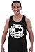 Nerdy Anime Goku Corporation Super Ninja Tank Top Black