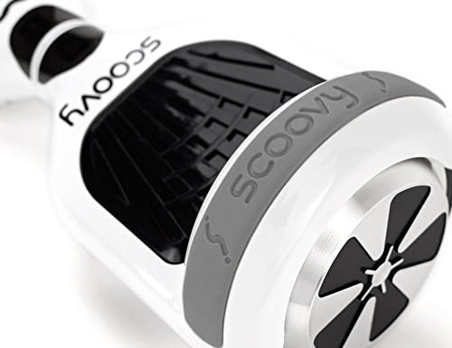 Protective Scoovy Gray Replacement Bumper for Hoverboard / 2 Wheel Self Balancing Scooter - One Pair