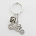 Jiuguang Key Chain Flashlight Key Rings for Men, Women or Car Decorations, Ideal Gifts Creative Auto Part Model (004)