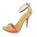 Women's Classic Dancing Stiletto High Heel Open Toe Ankle Strap Sandals