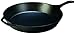 Lodge Seasoned Cast Iron Skillet with Tempered Glass Lid (15 Inch) - Cast Iron Frying Pan with Lid Set