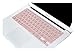 MOSISO Silicone Keyboard Cover Compatible with MacBook Air 13 inch A1466 A1369 2010-2017&Compatible with MacBook Pro 13/15 inch (with/Without Retina Display, 2015 or Older Version), Rose Gold