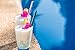 Hummingbird Glass Straws Teal and Purple Straight 9