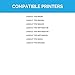 LD Compatible Toner Cartridge Replacements for HP 26X CF226X High Yield (Black, 2-Pack)