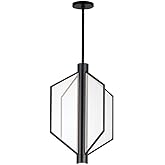 ET2 Telstar - 24 Inch 4 LED Medium Pendant-Black Finish
