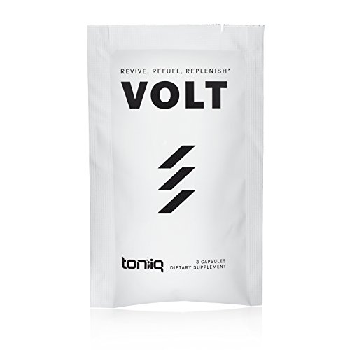 Volt Electrolyte Pills by Toniiq | Superior to Electrolyte Tablets | With Magnesium, Potassium, Sodium Chloride, Kelp, Taurine | 10 To-Go Packets