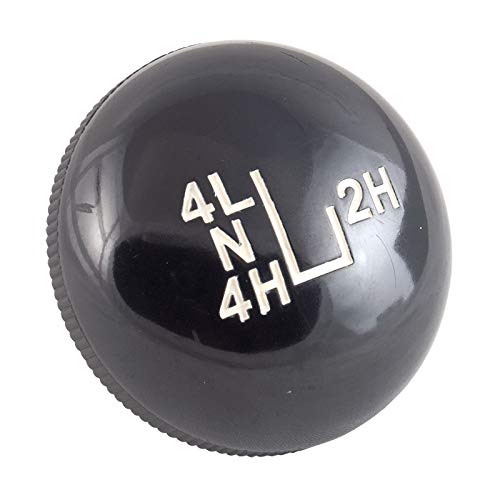 DENNIS CARPENTER FORD RESTORATION PARTS 1973-1977 Bronco J-Style Transfer CASE Shift KNOB with JAM NUT - Thumbnail 2