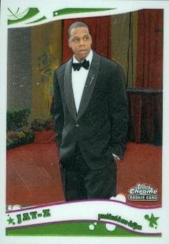 Jay-Z trading card (Rapper, Def Jam) 2006 Topps Chrome Rookie #217