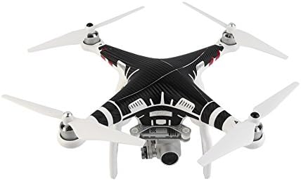 LegoW@ 16.511.2inch PVC Decal Skin Sticker for DJI Phantom 3 RC Quadcopter Drone Protective Sticker Black