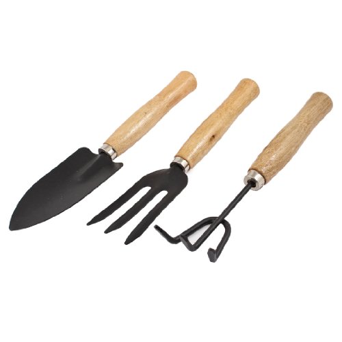 DeoDap 3Pcs Gardening Tools kit for Home | Hand Cultivator | Hand Trowel | Garden Fork | Gardening Set with Smooth Finish, Durable and Sturdy Wooden Handles with Rust Free Material | Set of 3pcs | 7 DeoDap 3Pcs Gardening Tools kit for Home | Hand Cultivator | Hand Trowel | Garden Fork | Gardening Set with Smooth Finish, Durable and Sturdy Wooden Handles with Rust Free Material | Set of 3pcs | - Image 7