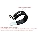Temoyj Cable Clamp,10 Pack 3/4 Inch Stainless Steel Cable Clamp, Pipe Clamp, Metal Clamp, Rubber Cushioned Insulated