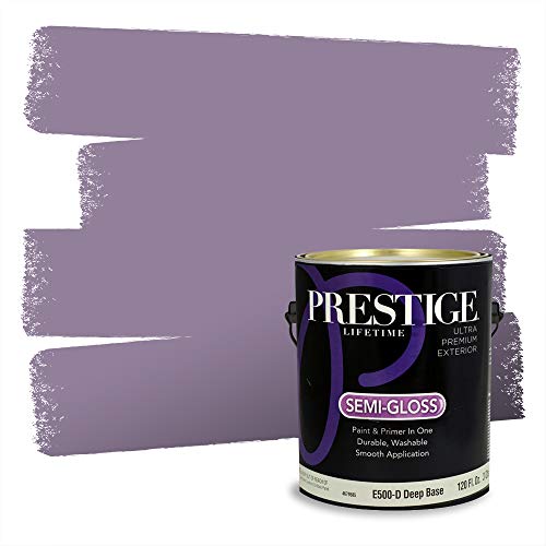 PRESTIGE Paints Exterior Paint and Primer In One, 1-Gallon, Semi-Gloss, Compara…